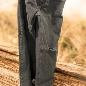 Universal Thread Women's Distressed Gray Boyfriend Jeans